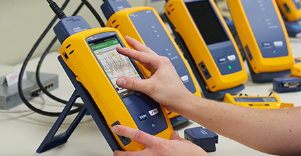 Fluke Networks equipment rental