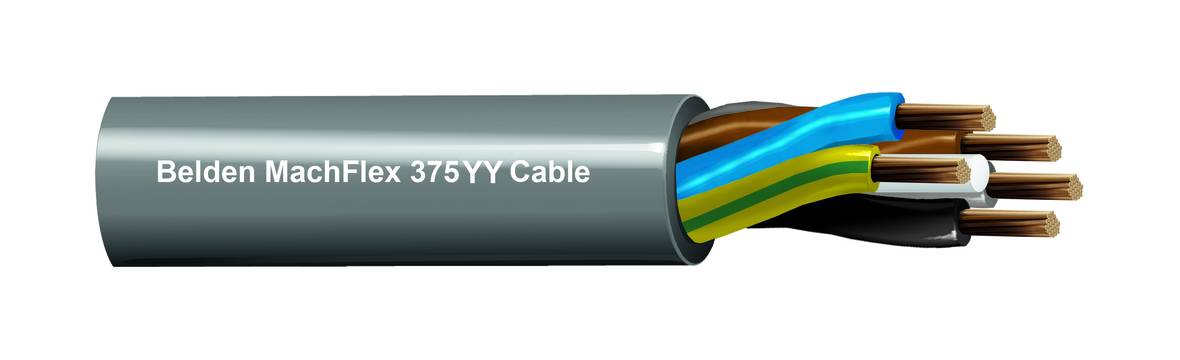 Unshielded machine cables MachFlex 375 YY