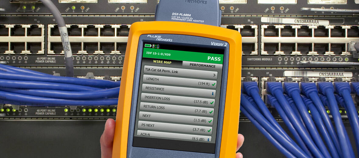 [Translate to Polish:] Fluke Networks training